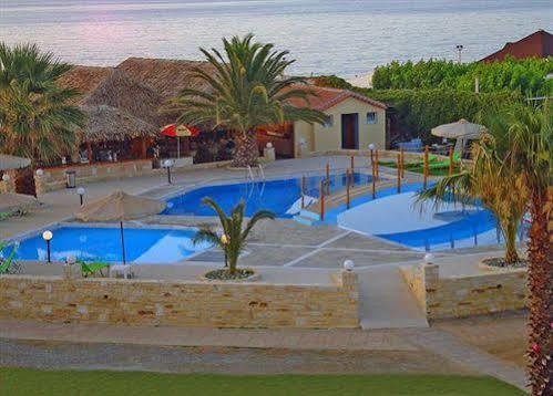 Silver Beach Hotel Paralia Kourna Buitenkant foto